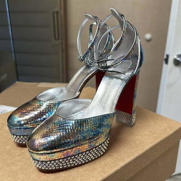 Christian Louboutin Cassandrinetta Platform Heels - Picture 8 of 12